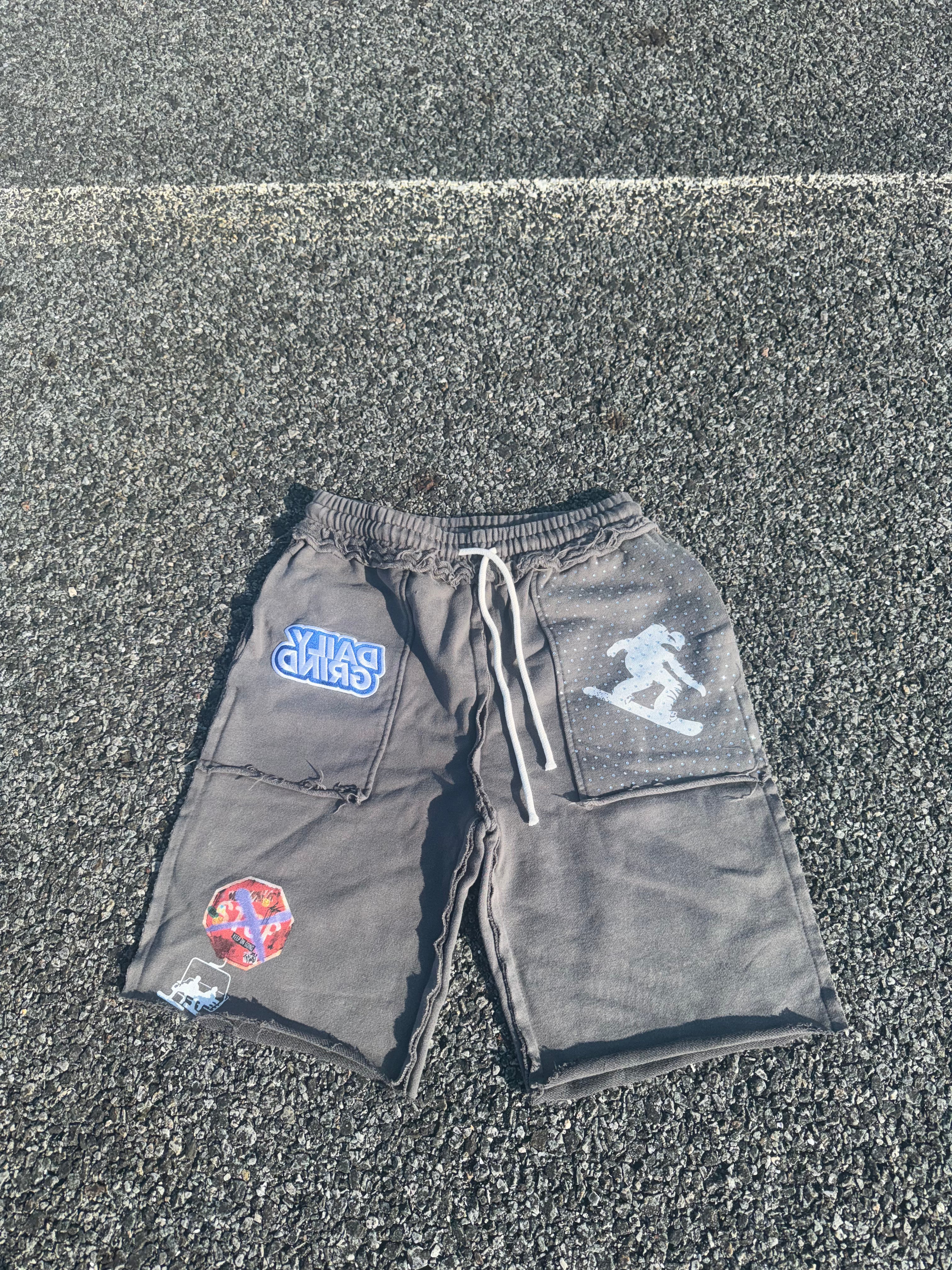 GREY GLACIA SHORTS