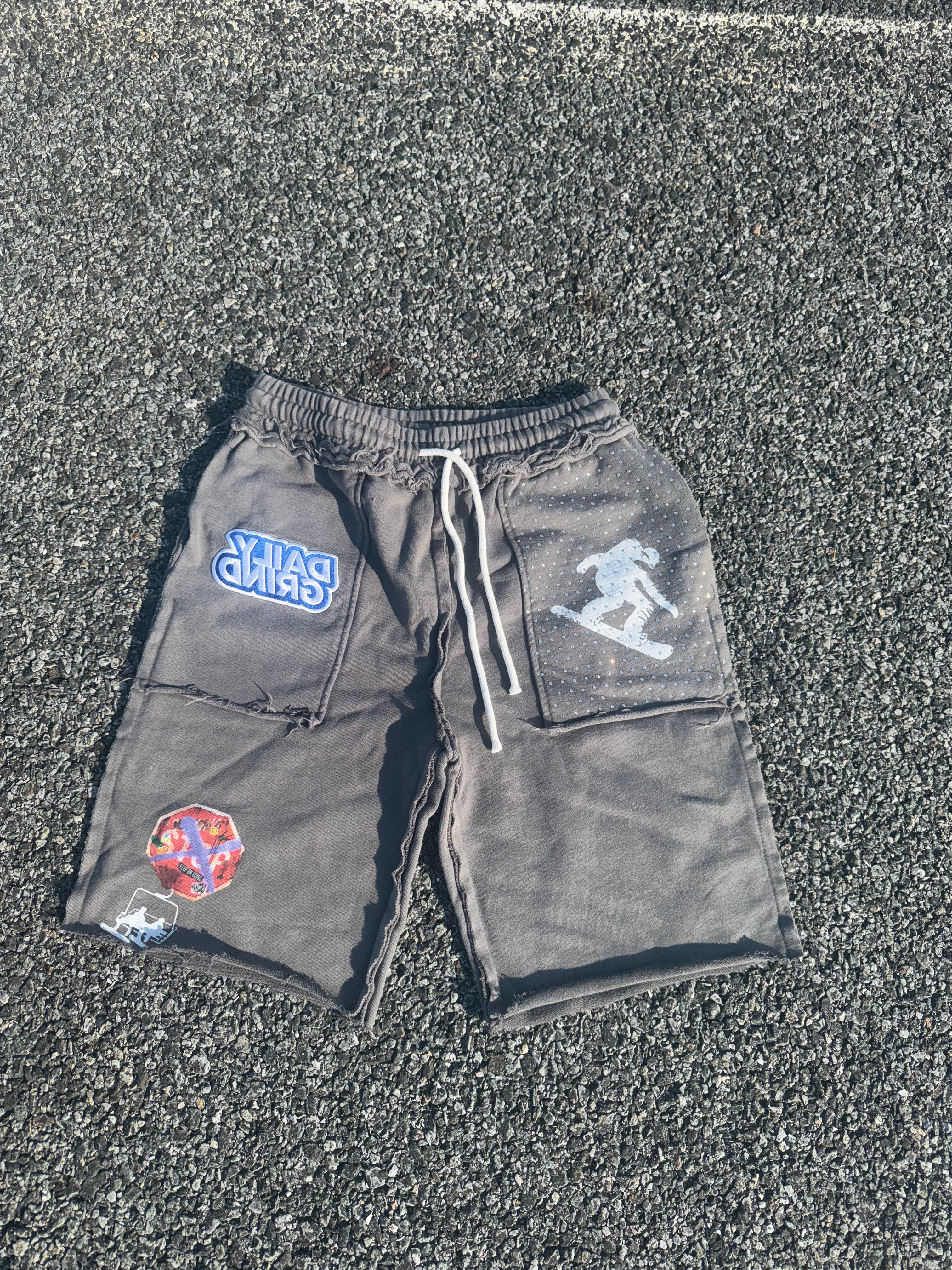 GREY GLACIA SHORTS