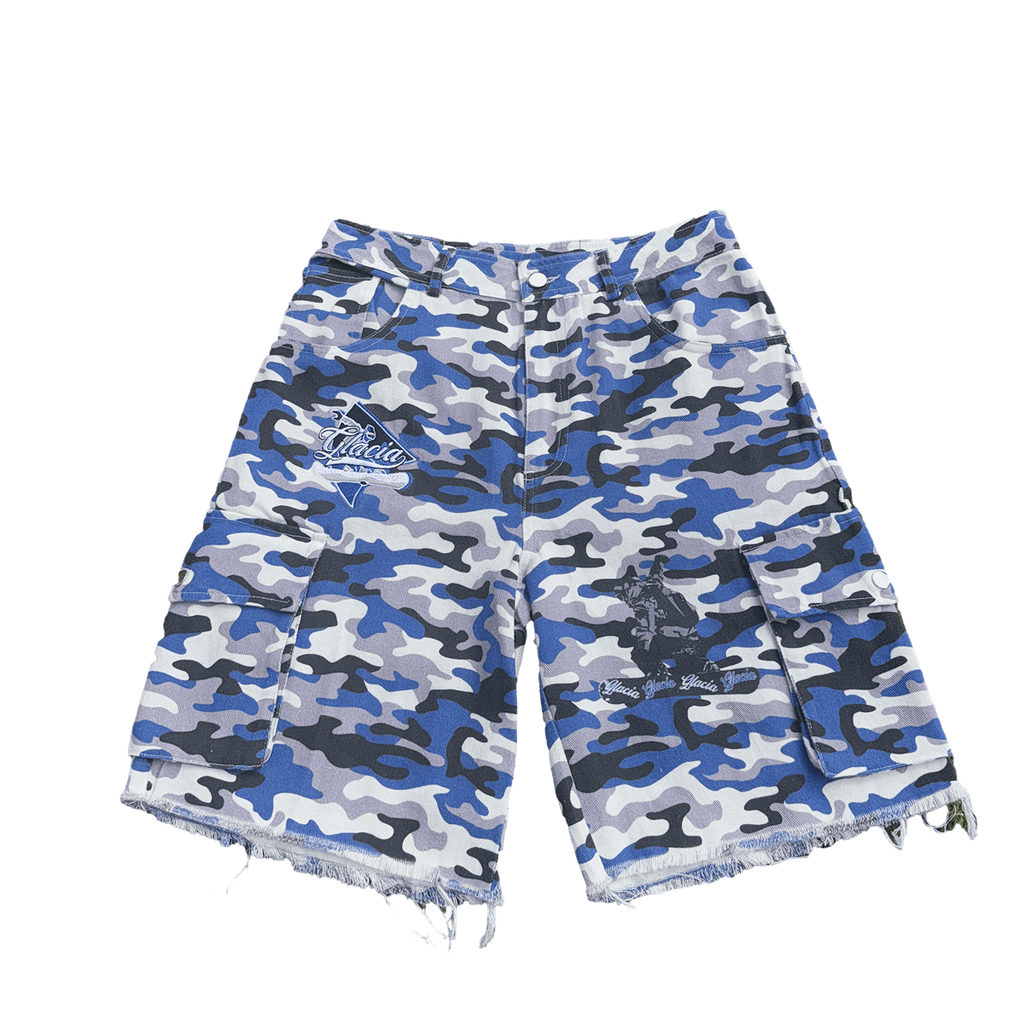 . Blue Camo shorts