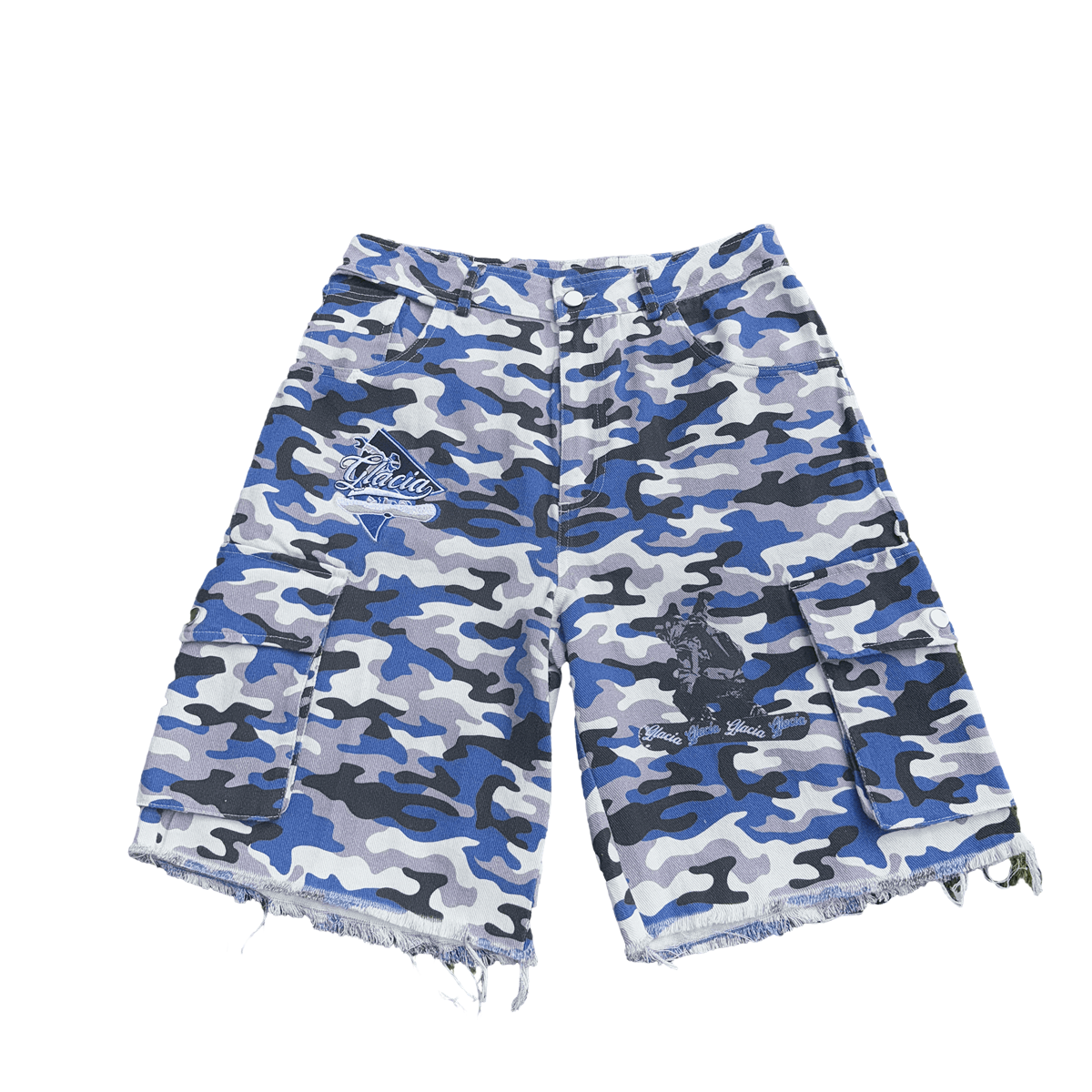 . Blue Camo shorts
